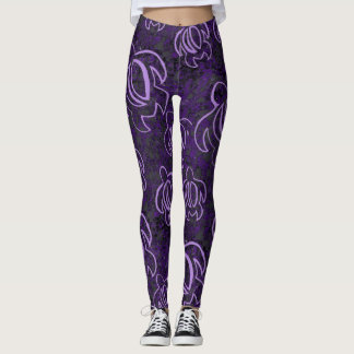 Paarse Honu Leggings