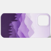 Paarse Hoogheid Case-Mate iPhone Case (Achterkant (horizontaal))