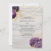 Paarse houtskoord van het luciferhout kaart (Voorkant)