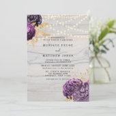 Paarse houtskoord van het luciferhout kaart (Staand voorkant)