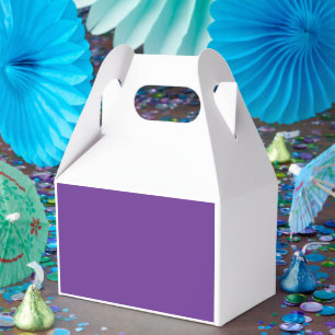 Paarse huwelijksgunstdozen Cadeaus voor beste vr Bedankdoosjes