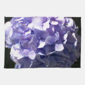 Paarse Hydrangea Theedoek (Horizontaal)