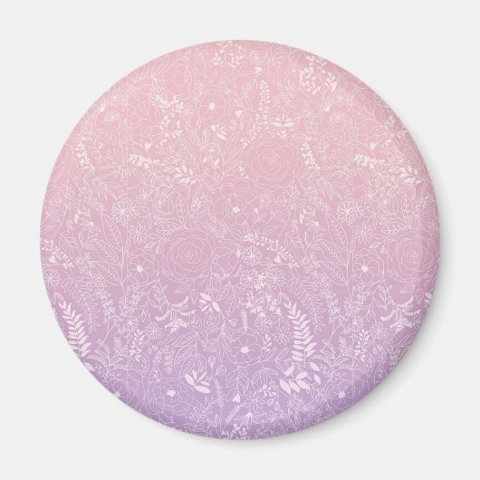 paarse ijzige wind magneet (Voorkant)