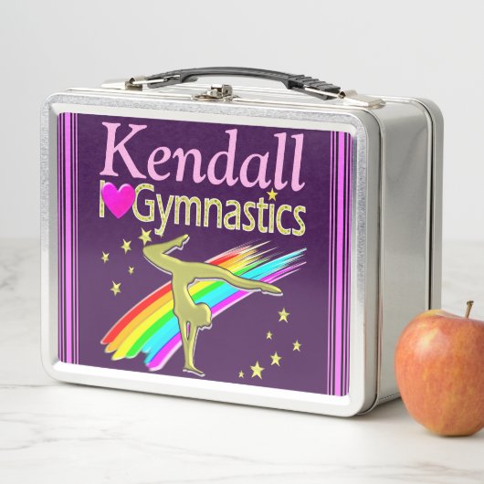 PAARSE IK HOU VAN GYMNASTIEK LUNCHBOX (In situ)