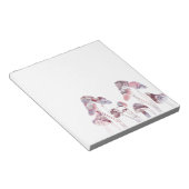 Paarse inktpaddenstoelen notitieblok (Schuin)