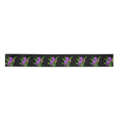 Paarse iris bloemen irissen lint - kies kleur (Voorkant)