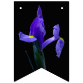 Paarse Iris Bunting Flags Vlaggetjes (Derde vlag)