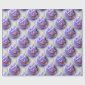 paarse iris cadeaupapier (Vlak)