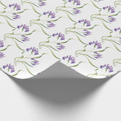  Paarse Iris Cadeaupapier (Hoek)