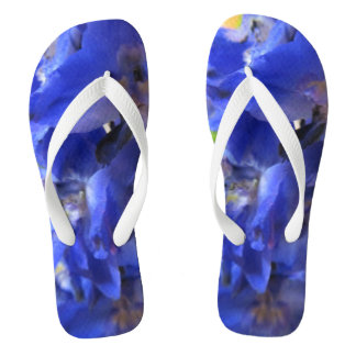 Paarse Iris Flip Flop. Teenslippers