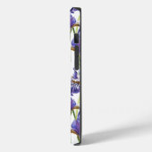 Paarse Iris Flowers Case-Mate iPhone Case (Achterkant / Links)