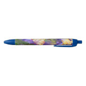 Paarse Iris Flowers Pen verf (Bodem)