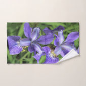 Paarse Iris Handdoek (Handdoek)