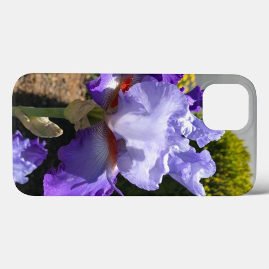 Paarse Iris Hoesje-Mate Telefoonhoes Case-Mate iPhone Case (Achterkant (horizontaal))