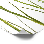 Paarse IRIS - Iris Flower Gepersonaliseerd Sjabloo Poster (Hoek)