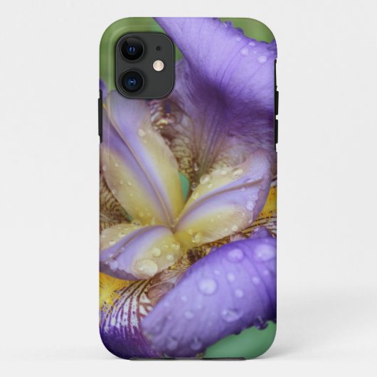 Paarse Iris (Iris Germanica) Case-Mate iPhone Case (Achterkant)