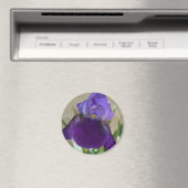 Paarse Iris Magneet (Insitu (Vaatwasser))