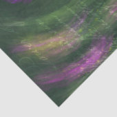 Paarse Iris met Butterflies ontkoppelen Tissuepapier (Detail)