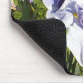 Paarse Iris Mousepad Muismat (Hoek)
