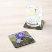 Paarse Iris Onderzetter (Rechterzijde)