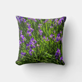 Paarse Iris Pillow Kussen