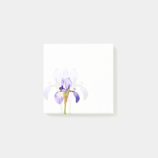 Paarse Iris Post-it® Notes (Voorkant)