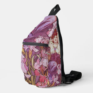 Paarse Iris Sling Bag