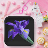 Paarse Iris Square Bord (Feest)