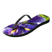  Paarse Iris Teenslippers (Schuin)