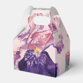 Paarse Iris Trouwtaart Favorietendoos Bedankdoosjes (Voorkant Zijde)