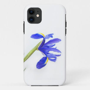 Paarse Iris-ventilator iPhone 11 Hoesje