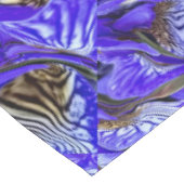 Paarse irisbloem / schuin / betegeld / tafelkleed (Gekanteld)