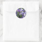 Paarse Irises Flower Art Sticker Decals (Tas)