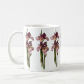 Paarse Irises Koffiemok (Links)