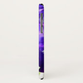 Paarse Irissen Iris Bloem Case-Mate iPhone Case (Achterkant/links)