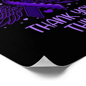 Paarse is sterker dan je denkt dat ik pancreas kan poster (Hoek)