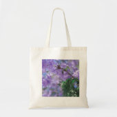 Paarse Jacaranda-boombloemen Tote Bag (Voorkant)