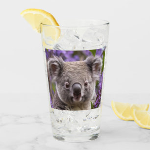 Paarse Jacaranda Koala Beer, Glas