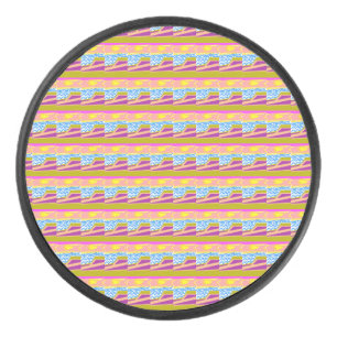 Paarse Jacht Hockey Puck