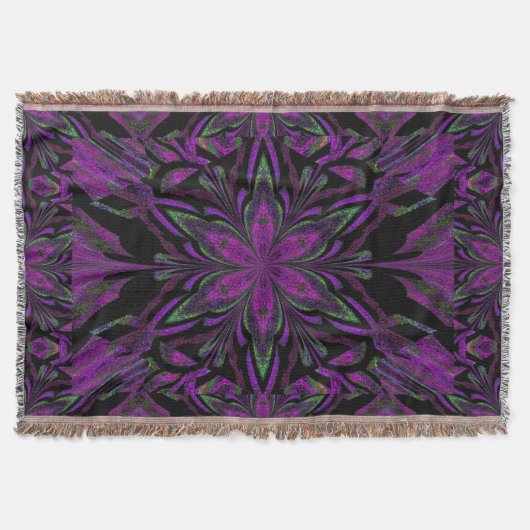 Paarse jasmijn deken (Voorkant)