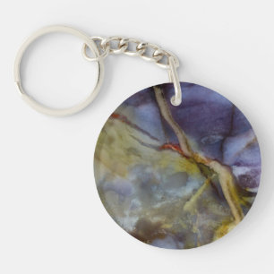 Paarse Jaspis Sleutelhanger