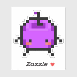 Paarse Junimo Stardew Valley Sticker