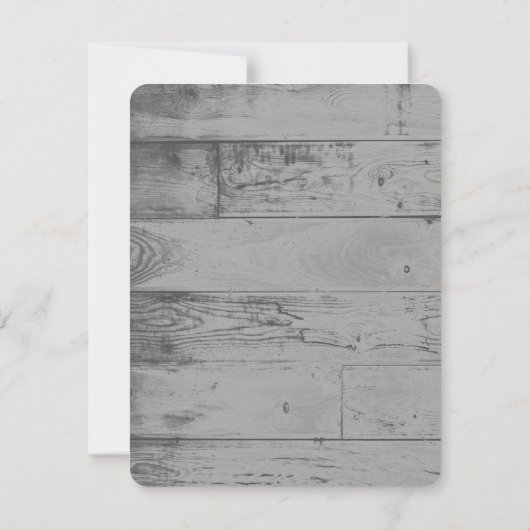 Paarse Kaart van het hartenhuwelijk RSVP (Achterkant)