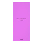 Paarse Kaarten voor het reinigen van busjes (Achterkant)