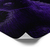 Paarse kat poster (Hoek)