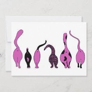 Paarse kattenpeuken kaart