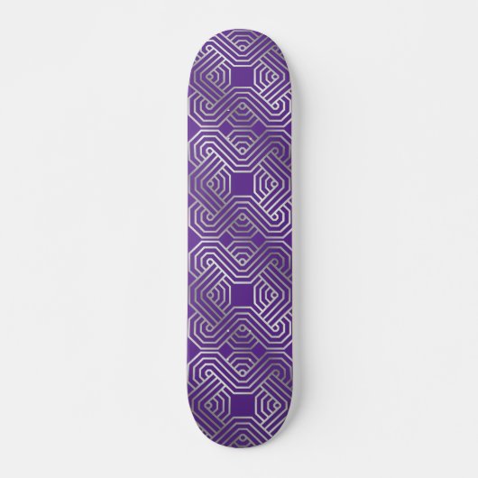 Paarse Keltische skateboard (Voorkant)