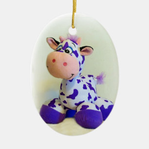 Paarse keramische keramiekversiering keramisch ornament
