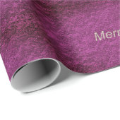 Paarse kerst cadeaupapier (Rol Hoek)