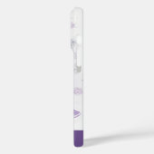 Paarse kerst Case-Mate iPhone case (Achterkant / Links)